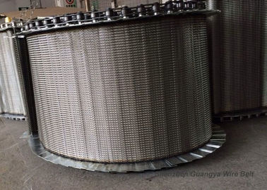 Trattamento caldo ISO9001 resistente all'acido del nastro trasportatore della fornace del cavo di Sprial