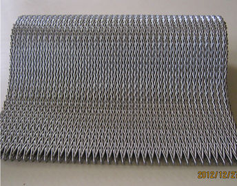 Peso leggero resistente ISO9001 della rete metallica del piatto dell'alcali durevole del nastro trasportatore
