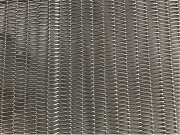 Il rendimento elevato tessuto 2mm di raffreddamento della cinghia della rete metallica progetta ISO9001 per il cliente