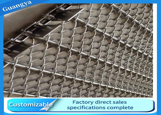 cinghia ISO9001 del tessuto di acciaio inossidabile del passo 316L di 25mm per alimento