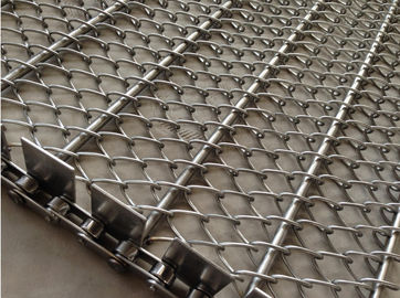 Bordo d'acciaio della catena di resistenza della corrosione dell'acciaio inossidabile della cinghia 304 del trasportatore dell'alimento